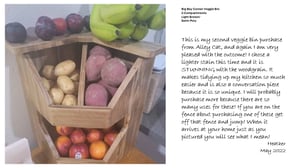 Image of Vegetable Bins Horizontal Style - Reclaimed Wood