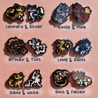 Image 3 of (PRE-ORDER!) TINY WARRIORS - Mini Hard Enamel Pins