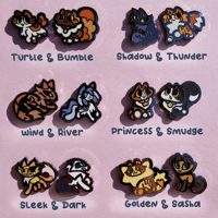 Image 4 of (PRE-ORDER!) TINY WARRIORS - Mini Hard Enamel Pins