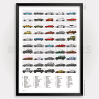 Image 1 of Cars of 007 Poster