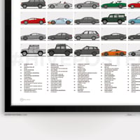Image 3 of Cars of 007 Poster