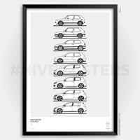 Image 1 of VW Golf GTi Evolution Poster