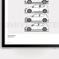 Image 3 of VW Golf GTi Evolution Poster