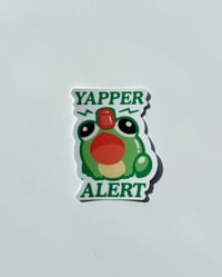 Image 1 of Yapper Frog Sticker