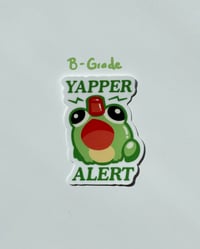 Image 2 of Yapper Frog Sticker