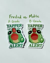 Image 3 of Yapper Frog Sticker