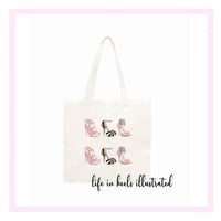 TOTE BAG:  SHOE FANCY