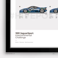 Image 4 of Jaguar XJR15 Intercontinental Challenge 1991 Poster