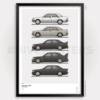Image 1 of Mercedes 190E W201 Evolution Poster