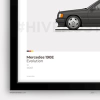 Image 4 of Mercedes 190E W201 Evolution Poster