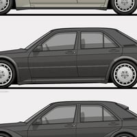 Image 5 of Mercedes 190E W201 Evolution Poster