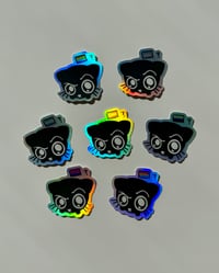 Image 2 of Pride Cat Sticker HOLOGRAPHIC