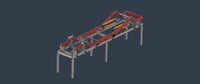 Image 2 of 67-72 C10 Coilover Complete Chassis 3D Model