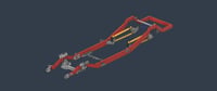 Image 1 of 67-72 C10 Coilover Complete Chassis 3D Model