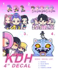 KDH 4" Decal