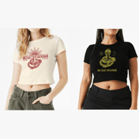 Cropped Cobra Baby Tee 