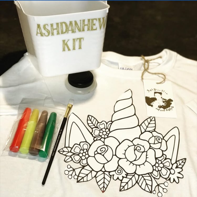 Image of T-shirt painting kits
