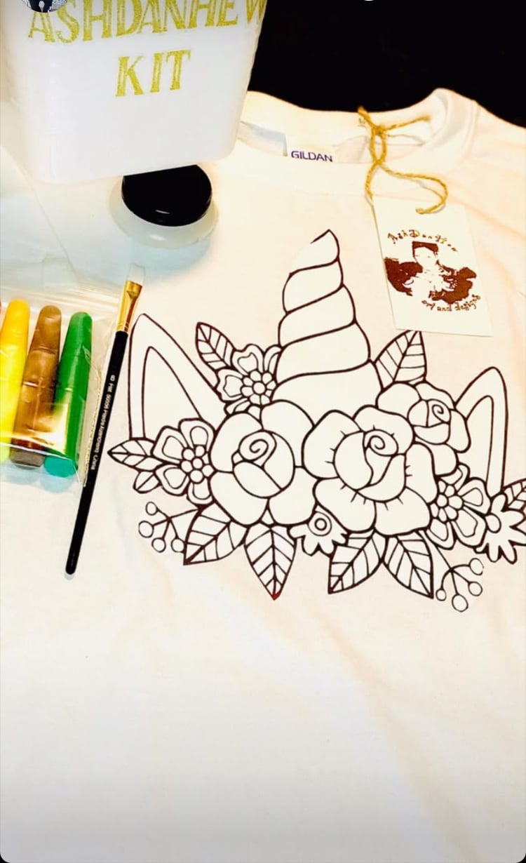 Image of T-shirt painting kits