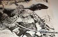 Image 4 of Ka-Zar of the Savage Land #1: original unused cover art 