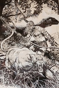 Image 1 of Ka-Zar of the Savage Land #1: original unused cover art 