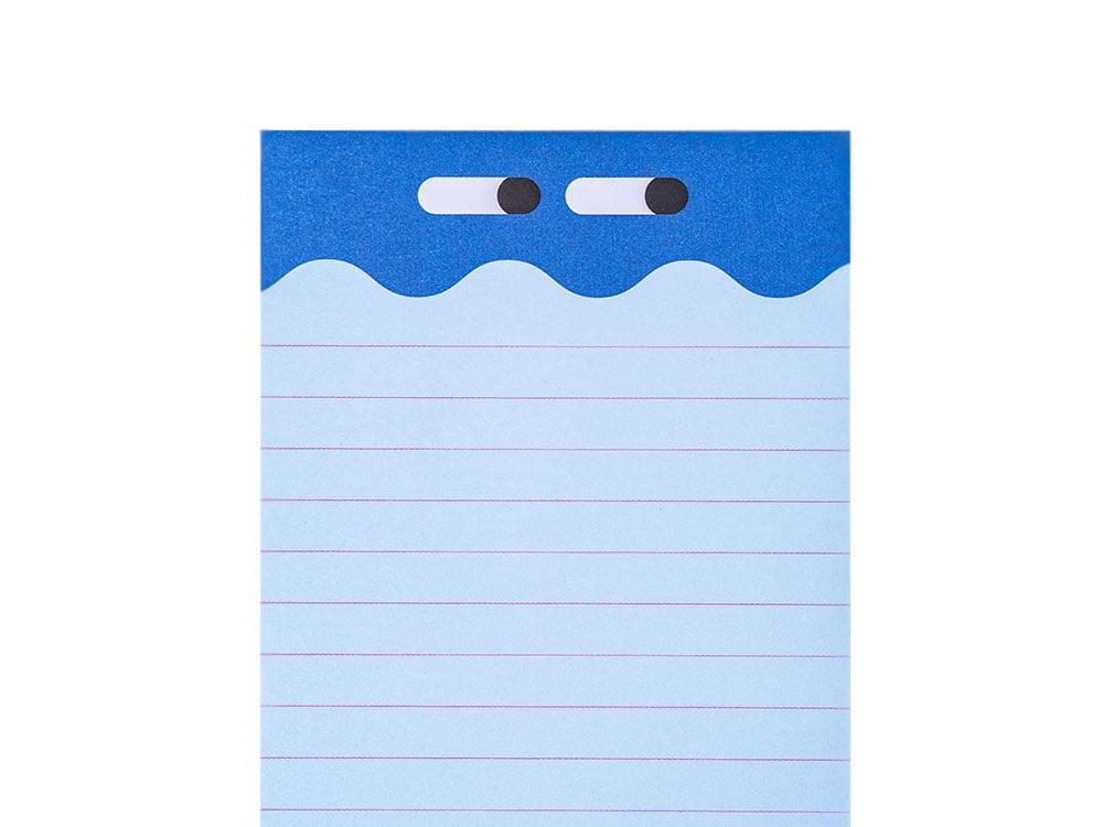 Image of NOTIZBLOCK Wavy