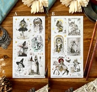 Image 1 of Sticker sheet with Gold details