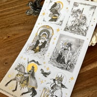 Image 5 of Sticker sheet with Gold details