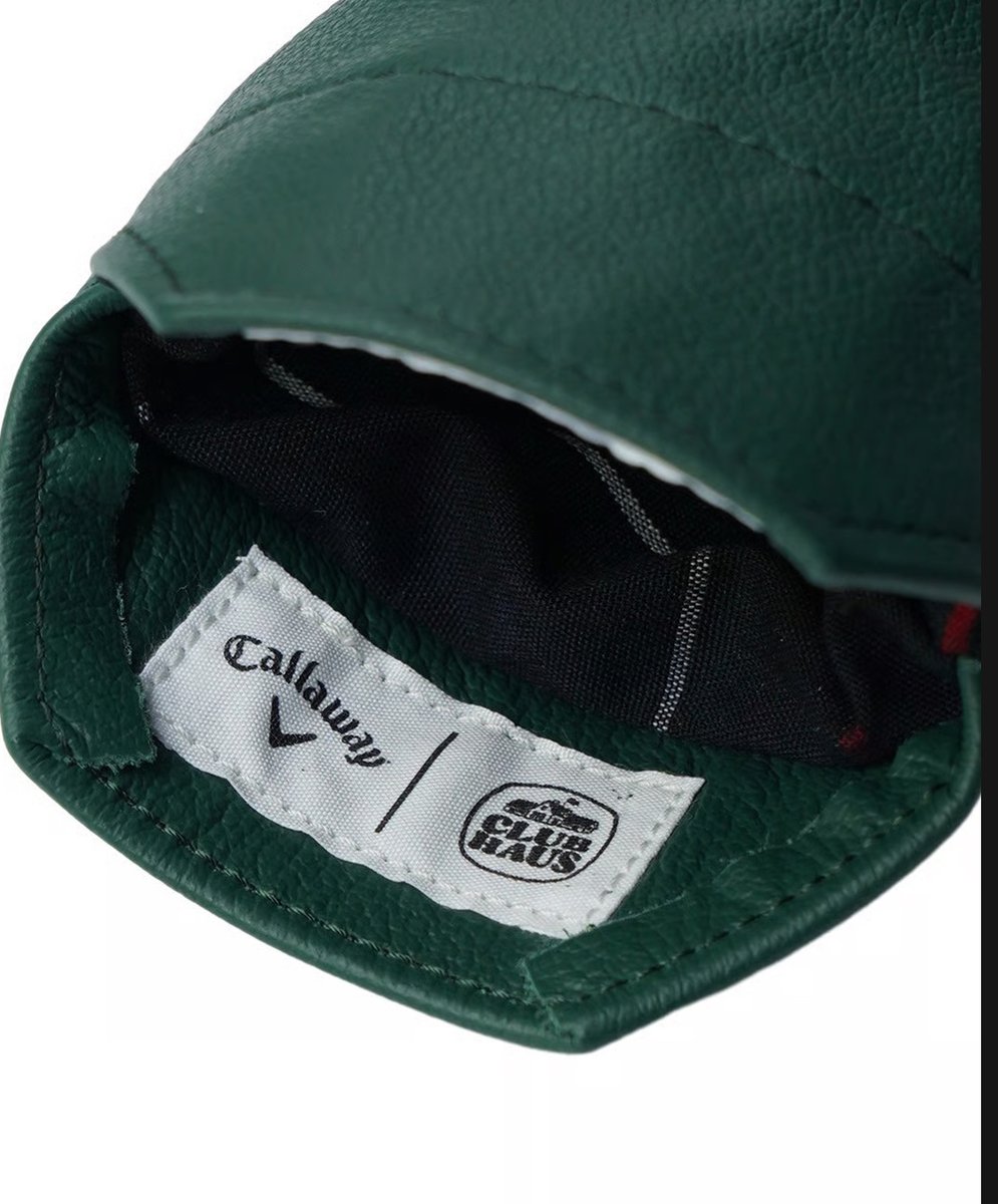 CLUB HAUS × CALLAWAY CLUBHAUS for Callaway Fairwood HeadCover - Green [2025] | Waterman