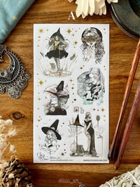 Image 2 of Sticker sheet with Gold details