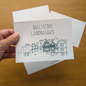 Image of Malvern landmark Postcards - Pack of 6