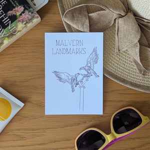 Image of Malvern landmark Postcards - Pack of 6