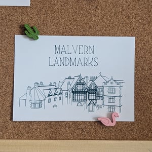 Image of Malvern landmark Postcards - Pack of 6