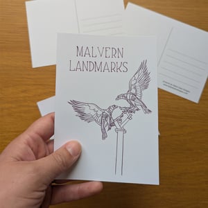Image of Malvern landmark Postcards - Pack of 6