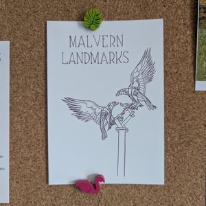 Image of Malvern landmark Postcards - Pack of 6