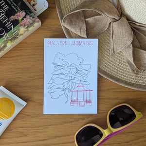 Image of Malvern landmark Postcards - Pack of 6