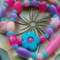 Image 5 of Funky Fidget Upcycled Decora-style Flower Choker