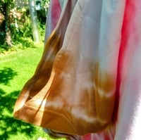 Image 3 of Upcycled Cropped Tie-Dye Beachy Hoodie Size L