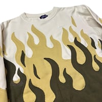 Image 2 of (L) Nike Sweatshirt Double Flame Series EARTHTONE "Ossan" 630