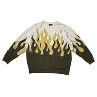 Image 4 of (L) Nike Sweatshirt Double Flame Series EARTHTONE "Ossan" 630