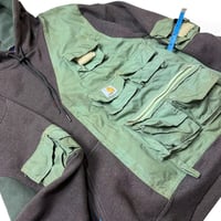Image 5 of (L-XL) Carhartt WASHED Hoodie Double Vest Series "Zaheer" 632