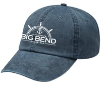 Adams Headwear Optimum Pigment-Dyed Cap in Navy