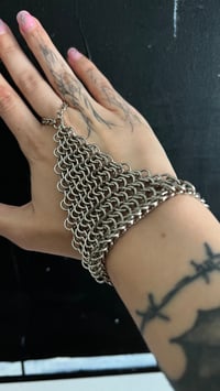 Image 1 of Chainmail Glove-Bracelet