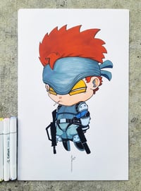 LITTLE SNAKE ORIGINAL ART SIGNED