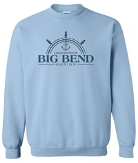 Gildan Unisex Heavy Blend™ Crewneck Sweatshirt in Light Blue