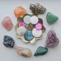 Upcycled Mother of Pearl Bracelet