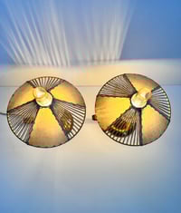 Image 4 of PAREJA DE LÁMPARAS TIPO QUINQUÉ, AÑOS 50