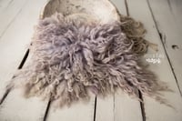Lavender Blossom hand felted fur (A)