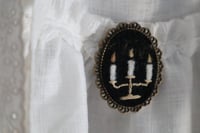 Image 3 of Candelabra Motif Pendant Brooch