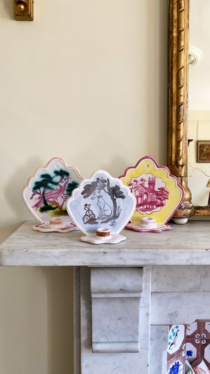 Image of Lustreware Wall Sconce - Churchyard