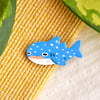 Whale Shark Clay Pin